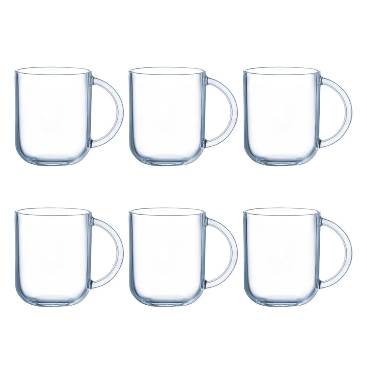 Luminarc Troquet Mug Set, 6 Pcs