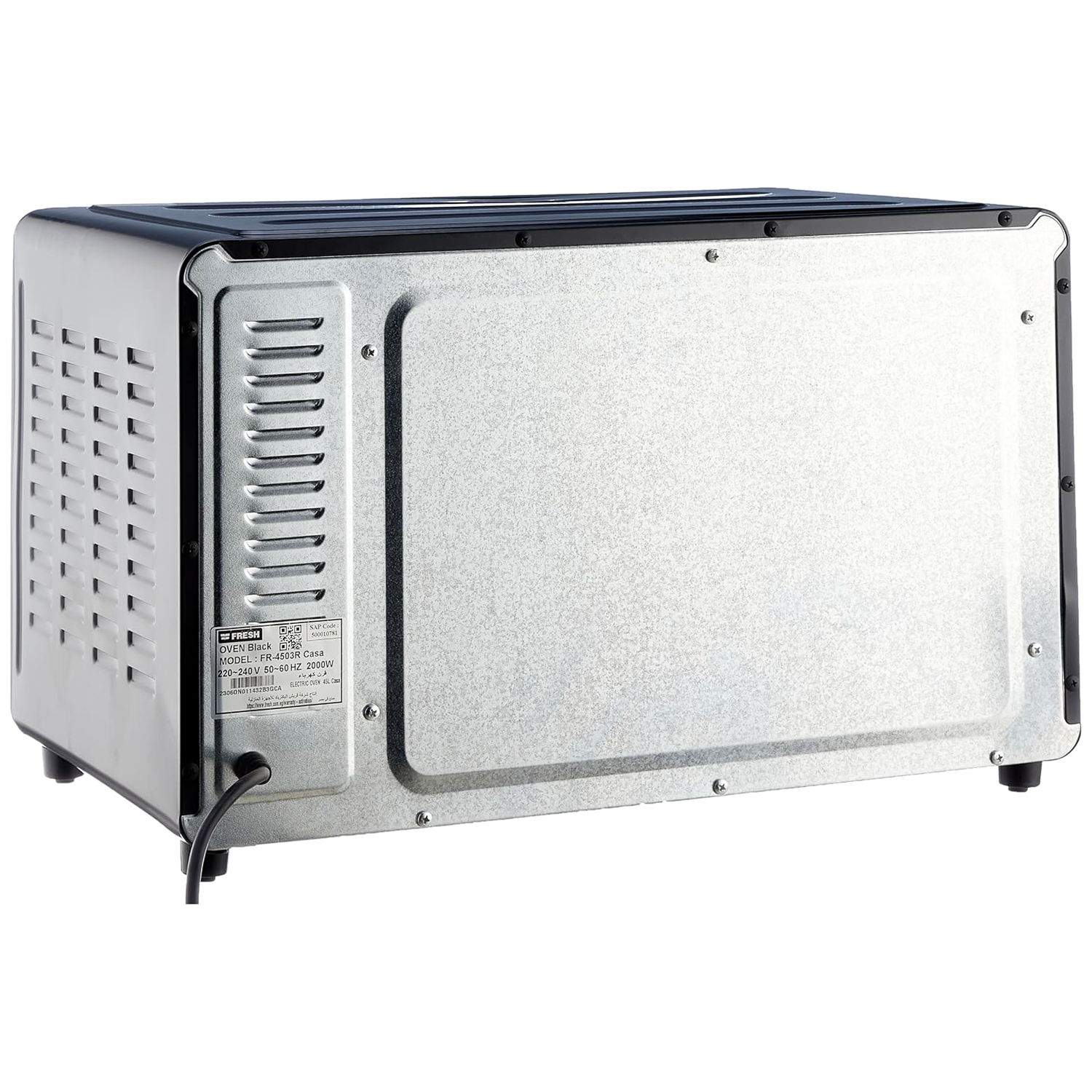 Fresh Electric Oven, 45 liter, • (Grill and Fan)