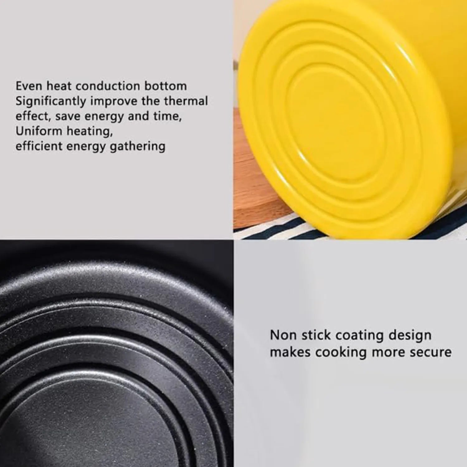Duck Shaped Skillet with Basket - Set consists of a frying pan, durable heat-resistant glass lid, wire basket for frying,
