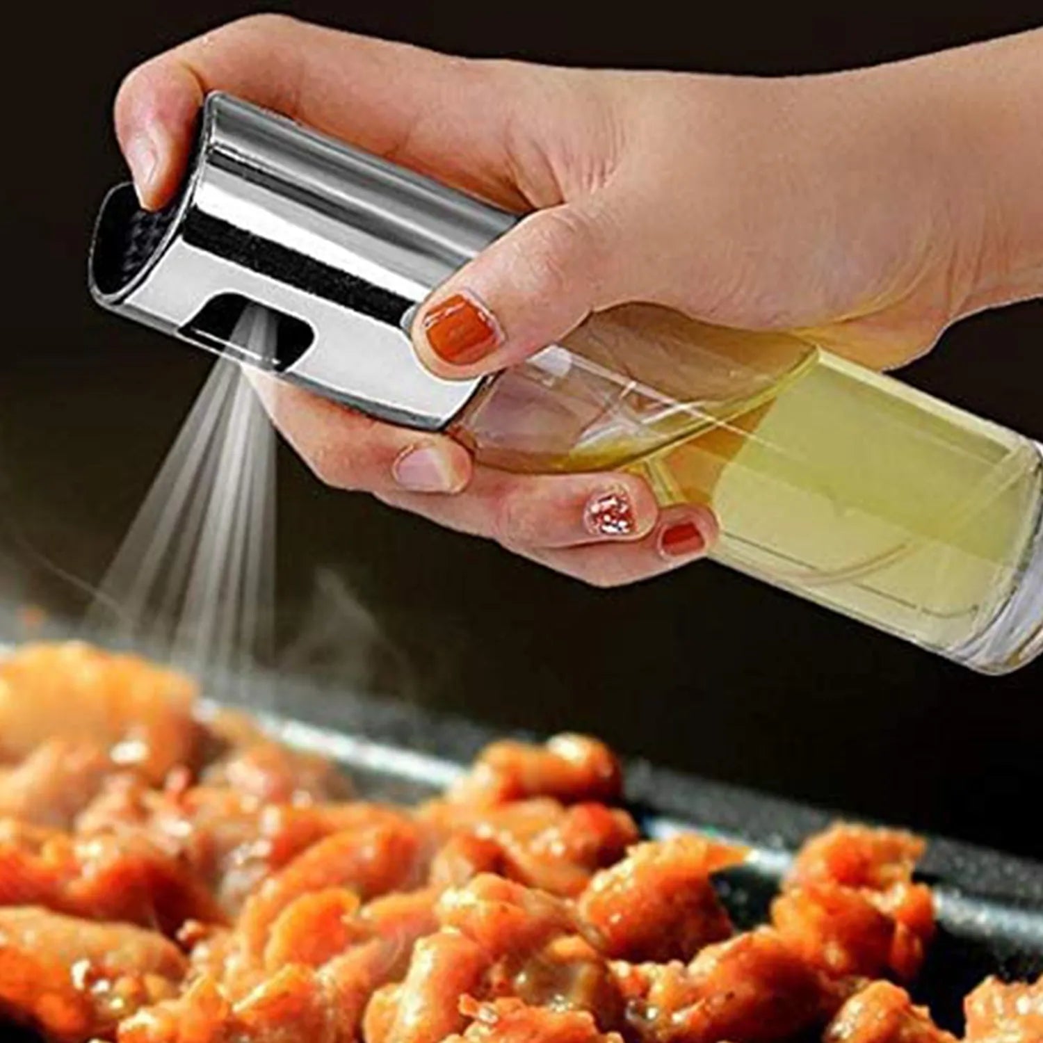 Oil Sprayer Bottle Glass Spray Mister for Cooking
