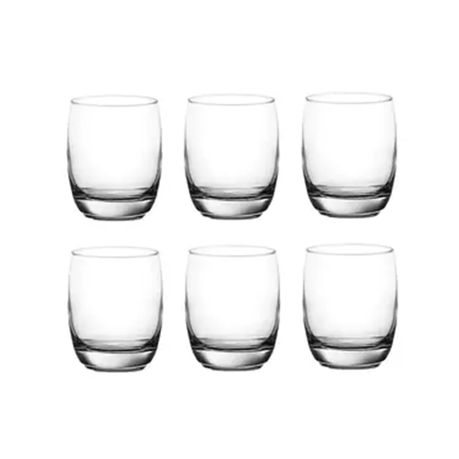 Ocean Lvory Rock Cup Set, 6 pieces