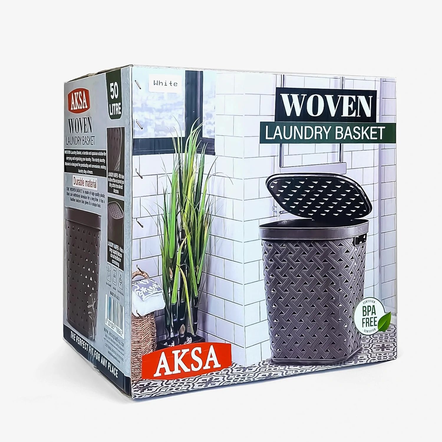 Aksa Laundry Basket Woven