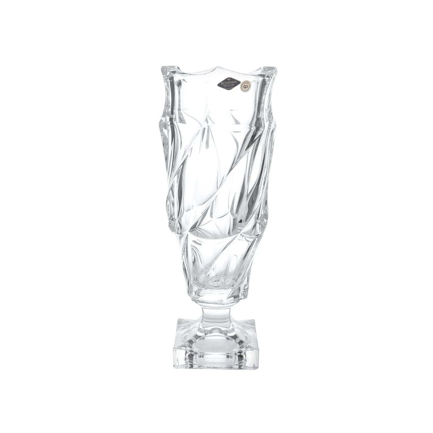 Bohemia Crystal Czech Vase, 38 cm