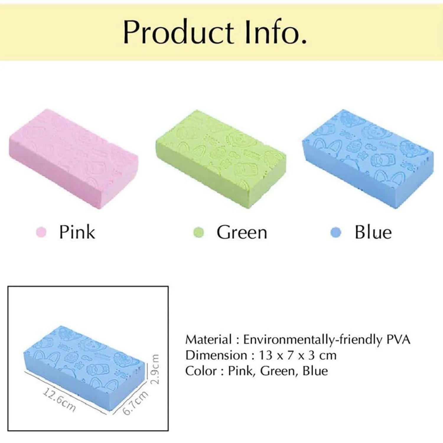 Sponge to remove dead skin