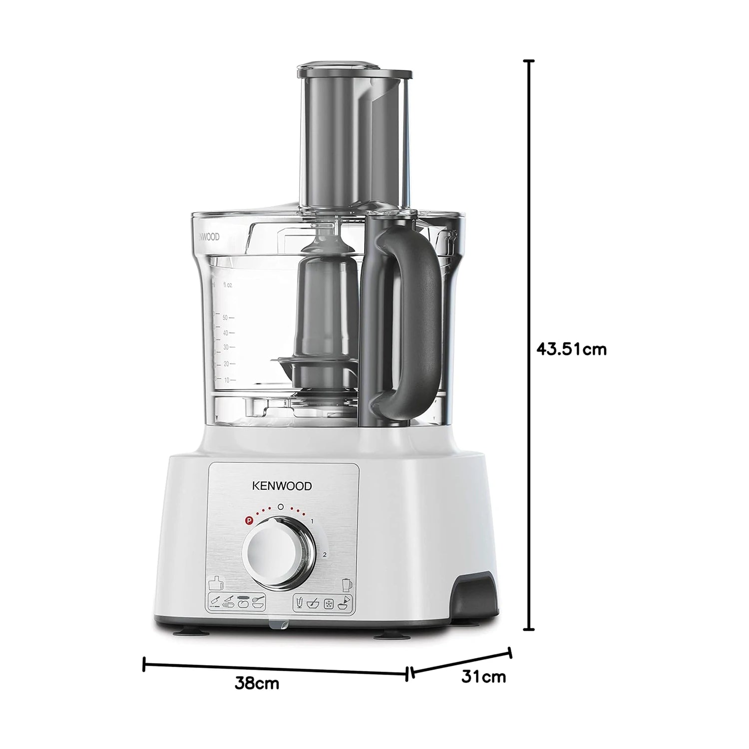 Kenwood  Food Processor, 1000 Watt, 3 Liters