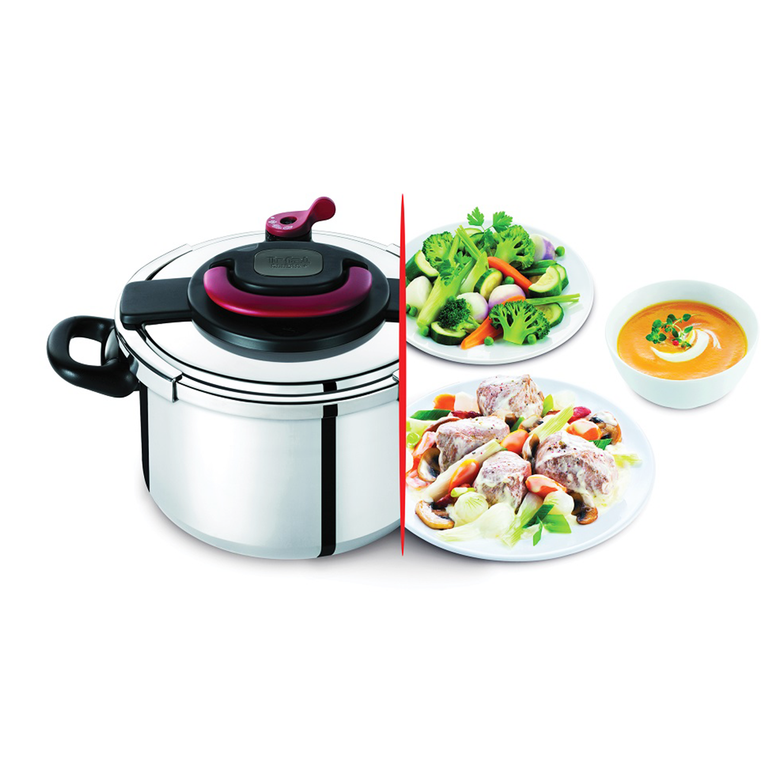 Tefal Clipso Plus Pressure Cooker, 12 Liters