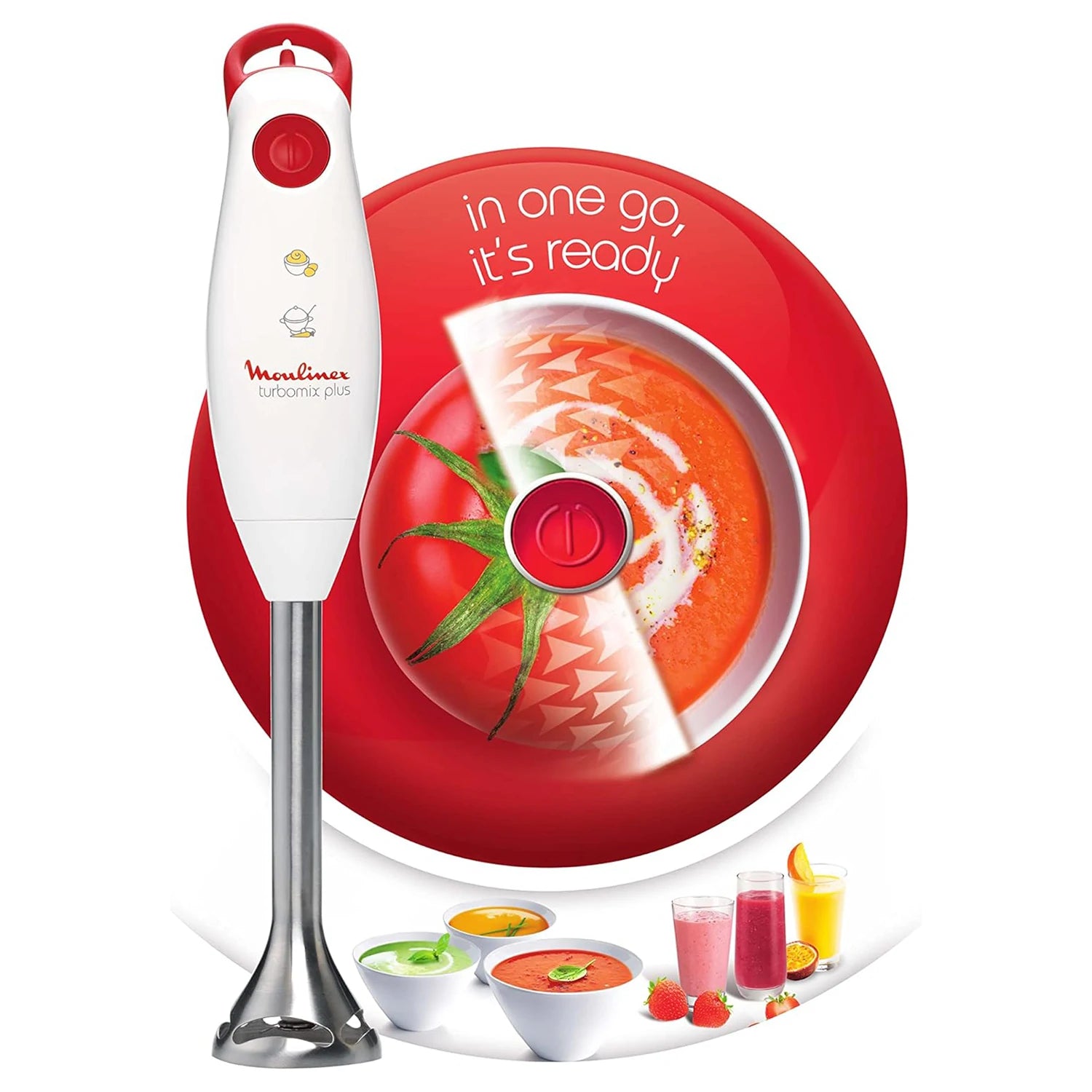 Moulinex turbomix plus hand blender, 350 watt