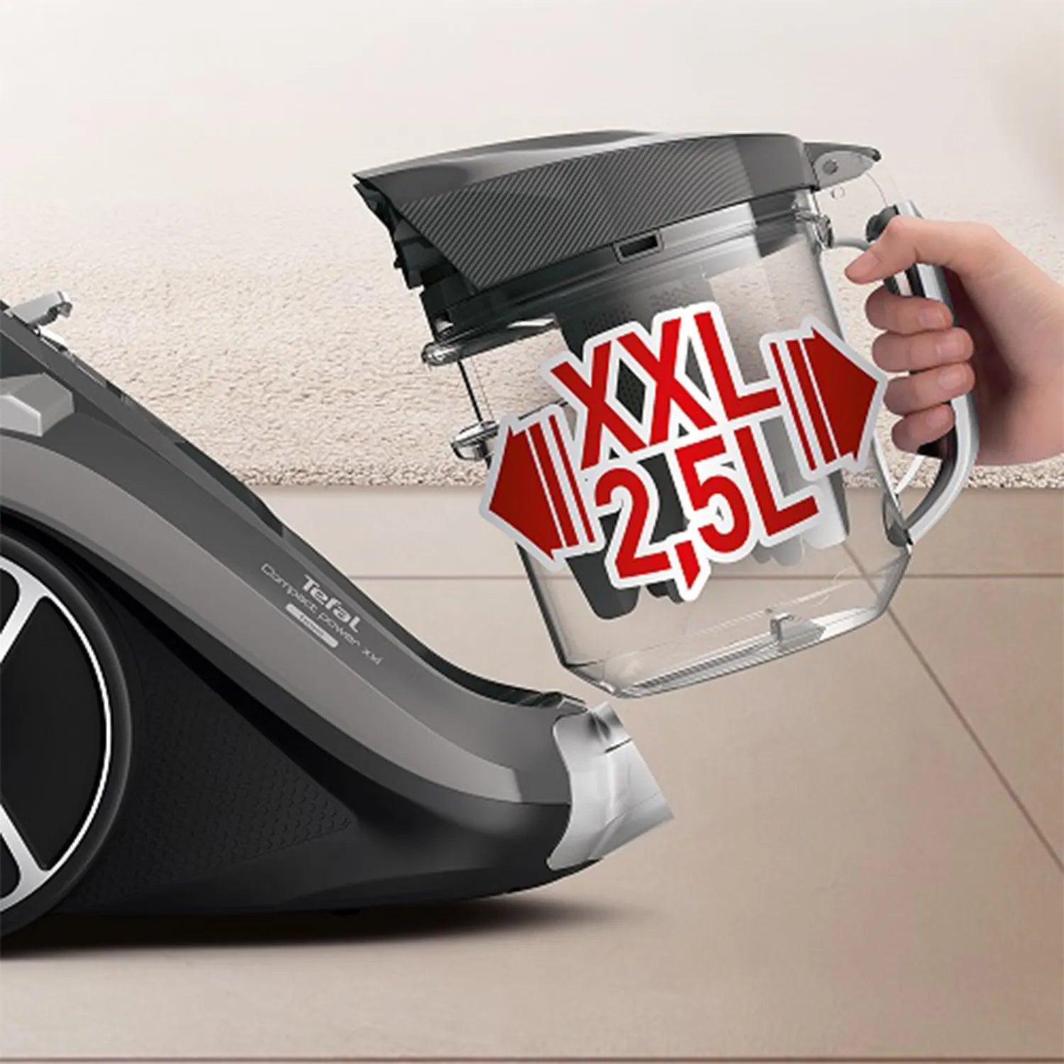 TW3751EG-مكنسة كهربائية تيفال كومباكت باور 2000 وات