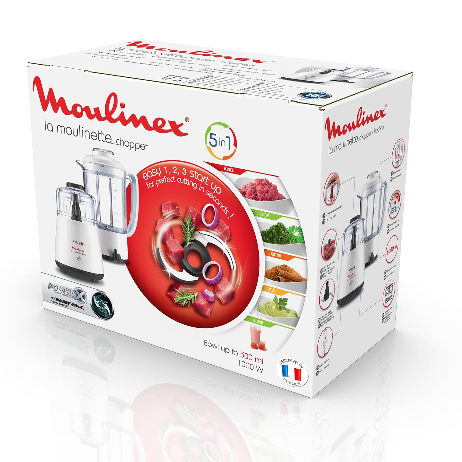 Moulinex Chopper, 1000 Watt, • DPA241EG