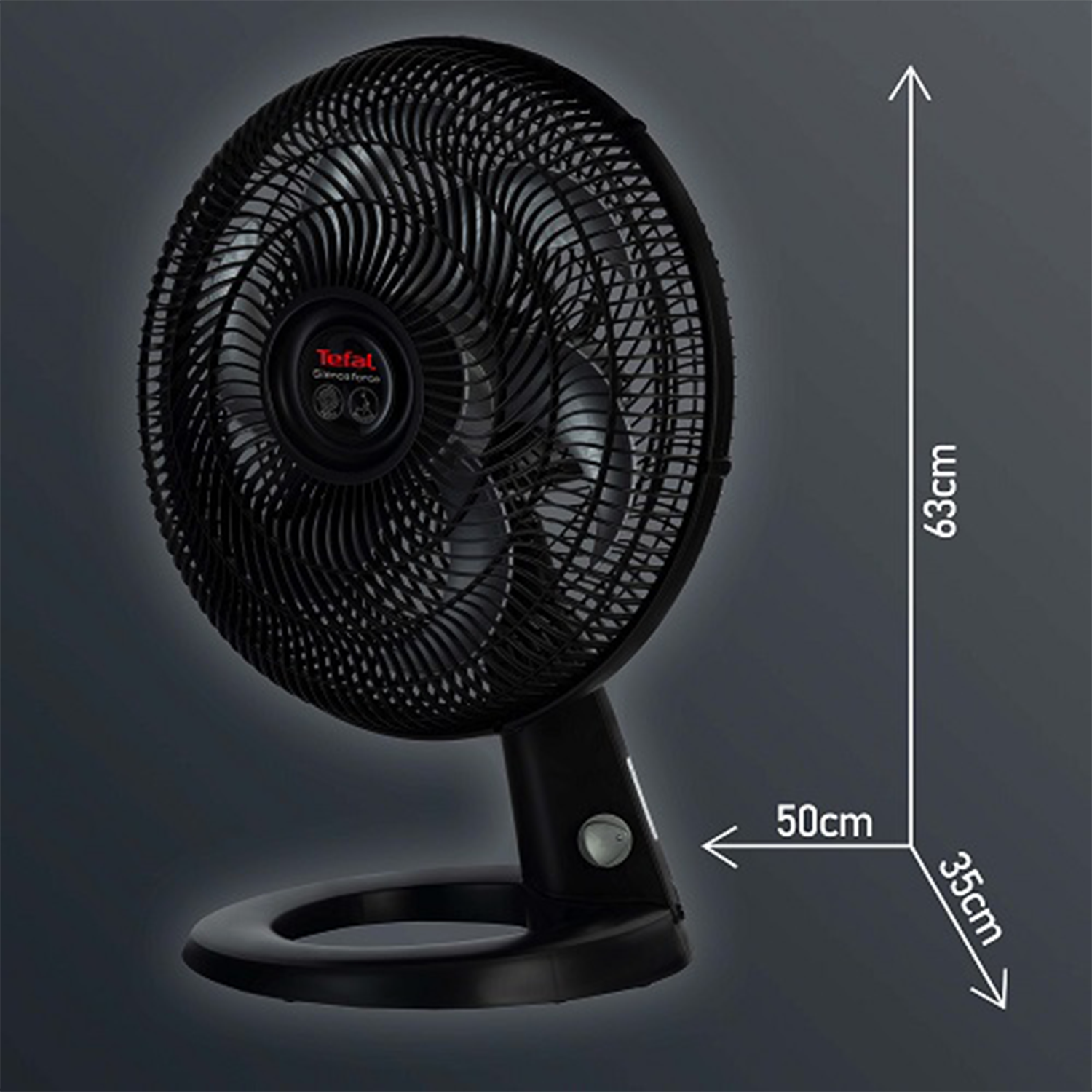 Tefal Desk Fan, 16 Inch, • VG4110EE