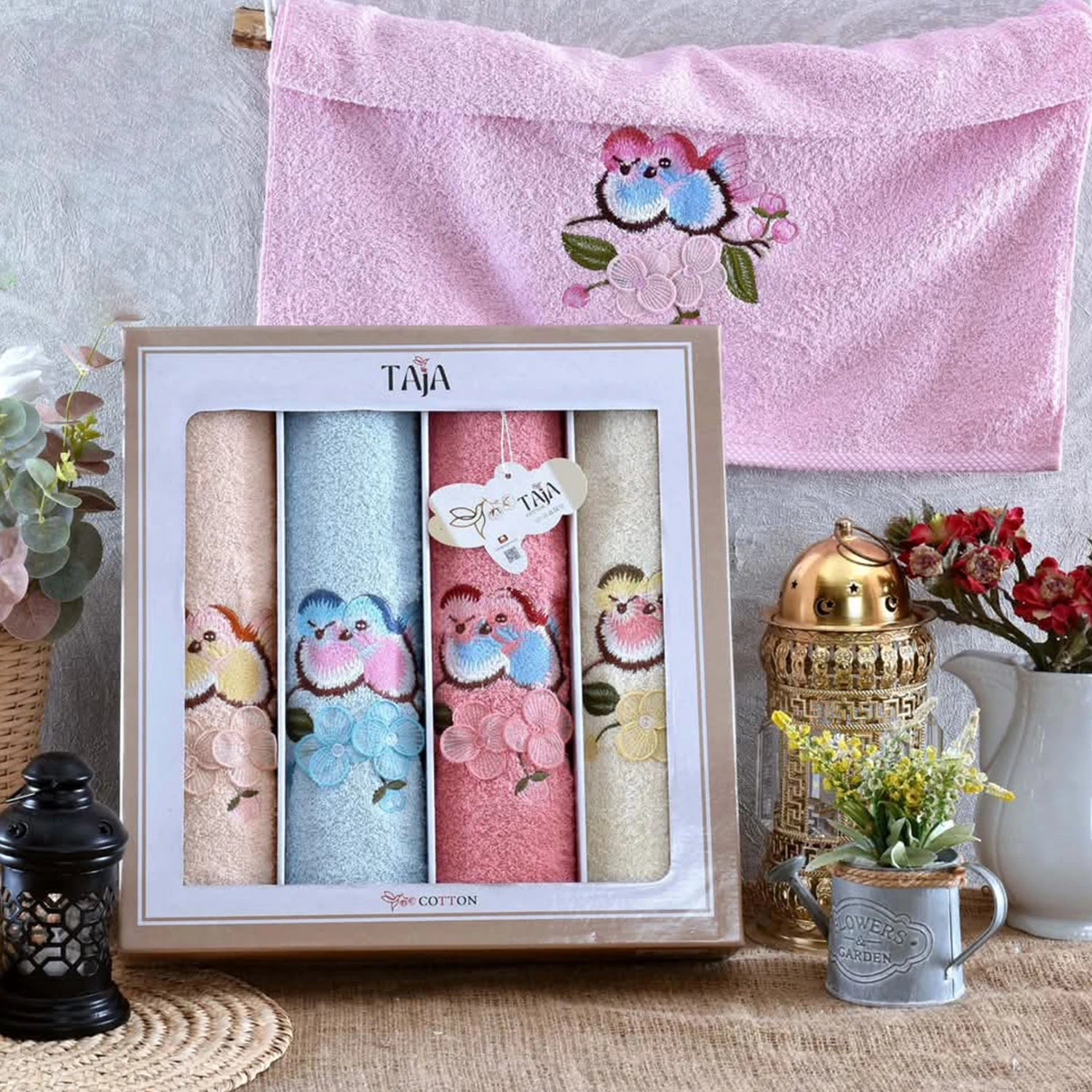 Towel Set, 4 Pieces