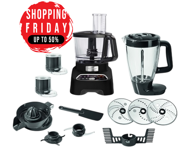 Moulinex Double Force Food Processor, 1000  Watt, • FP8268EG