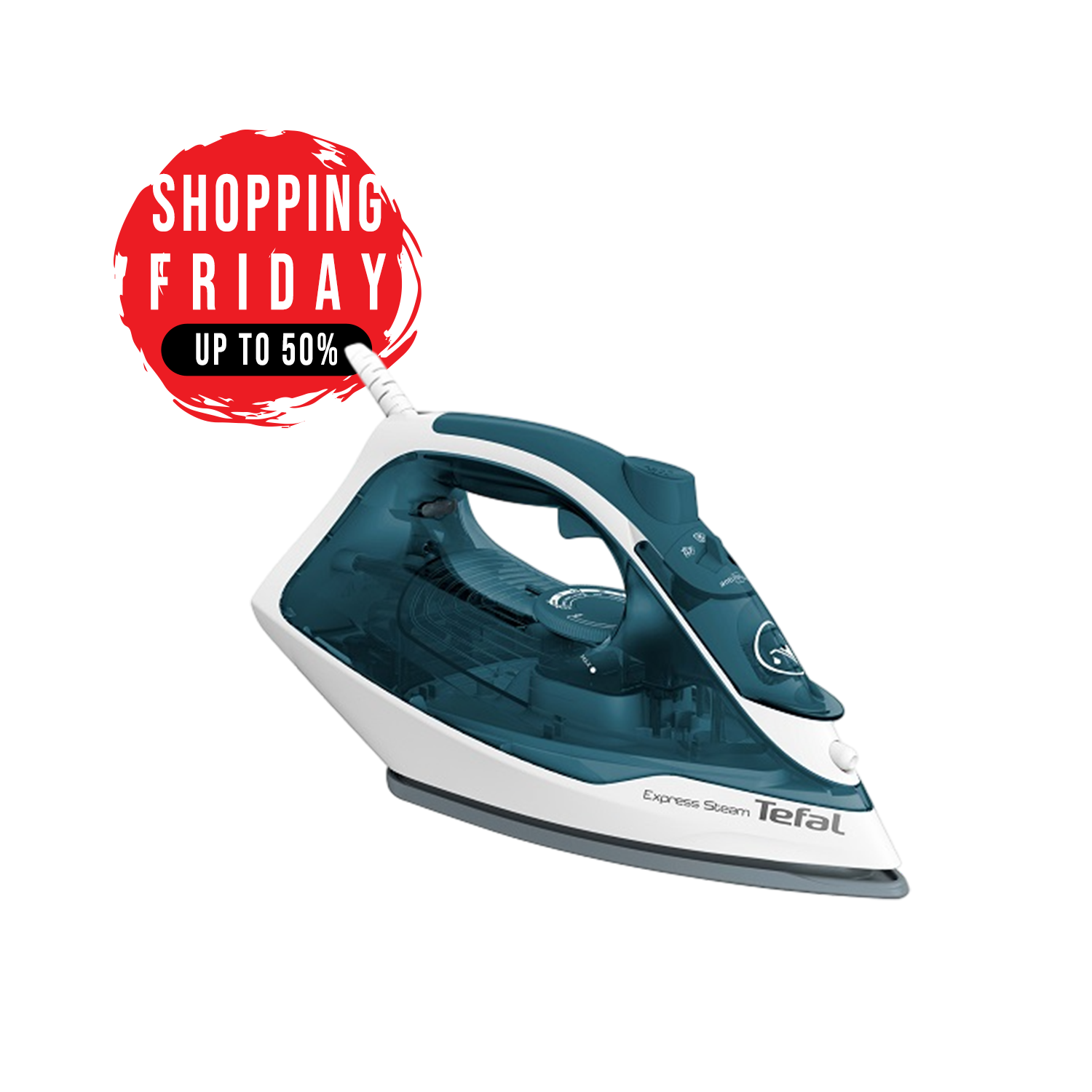 FV2831E2-مكواة بخار تيفال - 2200 وات- سيراميك